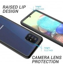[PACHET 360] - Husa Defense360 + Folie de protectie - Samsung Galaxy A51 , Neagra