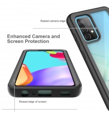 [PACHET 360] - Husa Defense360 + Folie de protectie - Samsung Galaxy A52 5G , Neagra