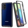 [PACHET 360] - Husa Defense360 + Folie de protectie - Samsung Galaxy M51 , Neagra