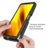 [PACHET 360] - Husa Defense360 + Folie de protectie - Xiaomi Poco X3 / X3 NFC / X3 Pro , Neagra