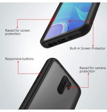 [PACHET 360] - Husa Defense360 + Folie de protectie - Xiaomi Redmi 9 , Neagra