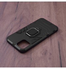 Husa iPhone 11 Pro - Armor Ring Hybrid, Neagra
