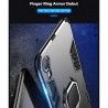 Husa iPhone XR - Armor Ring Hybrid, Neagra