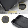 Husa Carcasa Spate pentru iPhone 11 Pro Max - Soft Edge Silicon cu interior din microfibra
