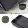 Husa Carcasa Spate pentru iPhone 12 Pro Max - Soft Edge Silicon cu interior din microfibra