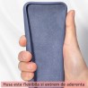 Husa Carcasa Spate pentru iPhone 13 - Soft Edge Silicon cu interior din microfibra