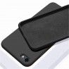 Husa Carcasa Spate pentru iPhone 6 Plus - Soft Edge Silicon cu interior din microfibra