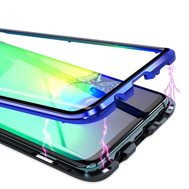 Husa Magnetica 360 cu sticla fata spate, pentru Samsung Galaxy S10+ Plus - 2