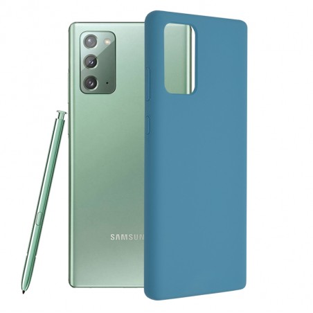 Husa Carcasa Spaste pentru Galaxy Note 20 / Galaxy Note 20 5G, Silicon cu interior din microfibra - 1