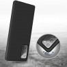 Husa Carcasa Spate pentru Samsung Galaxy Note 20 - Soft Edge Silicon cu interior din microfibra