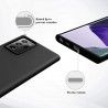 Husa Carcasa Spate pentru Samsung Galaxy Note 20 Ultra - Soft Edge Silicon cu interior din microfibra