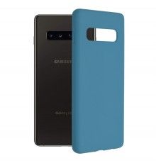 Husa Carcasa Spate pentru Samsung Galaxy S10 Plus - Soft Edge Silicon cu interior din microfibra