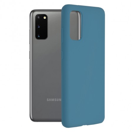 Husa Carcasa Spate pentru Samsung Galaxy S20 - Soft Edge Silicon cu interior din microfibra