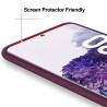 Husa Carcasa Spate pentru Samsung Galaxy S20 - Soft Edge Silicon cu interior din microfibra