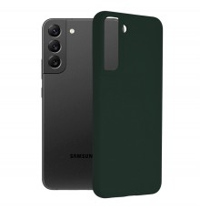 Husa Carcasa Spate pentru Samsung Galaxy S22 Plus - Soft Edge Silicon cu interior din microfibra