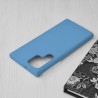 Husa Carcasa Spate pentru Samsung Galaxy S22 Ultra - Soft Edge Silicon cu interior din microfibra