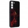 Husa Carcasa Spate pentru Samsung Galaxy S22 Plus - Glaze Glass,  Red Nebula