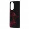 Husa Carcasa Spate pentru Huawei Nova 9 / Honor 50 - Glaze Glass,  Red Nebula
