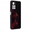 Husa Carcasa Spate pentru Xiaomi Note 11 / Poco M4 Pro - Glaze Glass,  Red Nebula  - 2