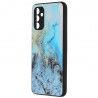 Husa Carcasa Spate pentru Samsung Galaxy A13 5G - Glaze Glass,  Blue Ocean  - 3
