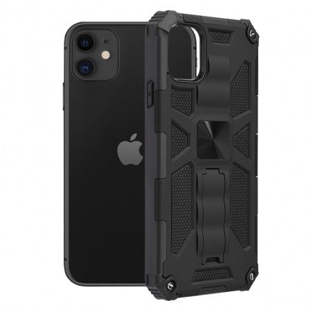 Husa Carcasa Spate pentru iPhone 11 - Blazor Hybrid, Neagra