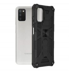 Husa Carcasa Spate pentru Samsung Galaxy A03s - Blazor Hybrid, Neagra
