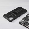 Husa Carcasa Spate pentru Samsung Galaxy A12 / Galaxy A12 (2021) Nacho - Blazor Hybrid, Neagra