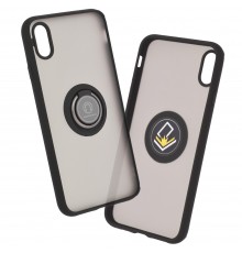 [PACHET 360] - Husa Defense360 + Folie de protectie - iPhone XS Max , Neagra
