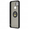 Husa Carcasa spate pentru Motorola Moto G9 Power , Tpu Glinth Ring, Neagra