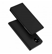 Husa Flip Tip Carte DuxDucis Skin Pro pentru iPhone 11 , Neagra