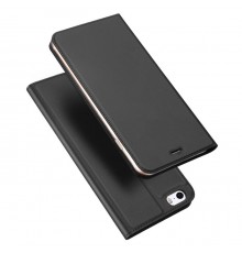 Husa Flip Tip Carte DuxDucis Skin Pro pentru iPhone 5 / 5s / SE , Neagra