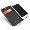 Husa Flip Tip Carte DuxDucis Skin Pro pentru iPhone 7 / 8 / SE 2 / SE 2020 , Neagra