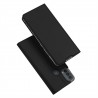 Husa Flip Tip Carte DuxDucis Skin Pro pentru Motorola Moto E20 / E30 / E40 , Neagra