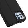 Husa Flip Tip Carte DuxDucis Skin Pro pentru Motorola Moto Edge S / Moto G100 , Neagra