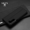 Husa Flip Tip Carte DuxDucis Skin Pro pentru Motorola Moto G200 5G , Neagra