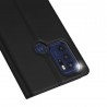 Husa Flip Tip Carte DuxDucis Skin Pro pentru Motorola Moto G60s , Neagra