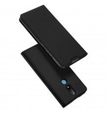 Husa Flip Tip Carte DuxDucis Skin Pro pentru Nokia 2.4 , Neagra