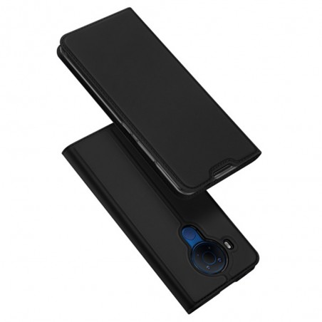 Husa Flip Tip Carte DuxDucis Skin Pro pentru Nokia 5.4 , Neagra