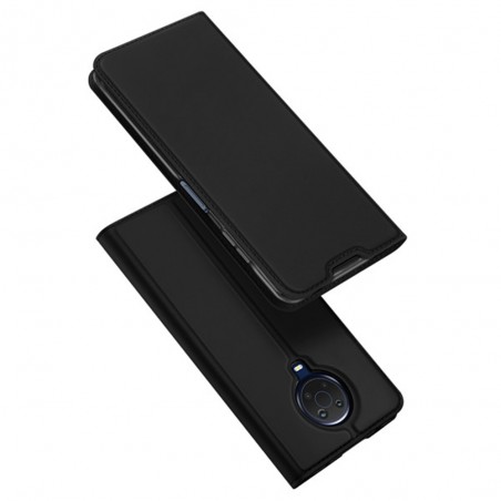 Husa Flip Tip Carte DuxDucis Skin Pro pentru Nokia G10 / G20 / 6.3 , Neagra
