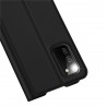 Husa Flip Tip Carte DuxDucis Skin Pro pentru Samsung Galaxy A02S , Neagra