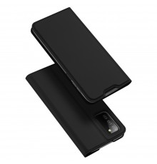 Husa Flip Tip Carte DuxDucis Skin Pro pentru Samsung Galaxy A03s , Neagra