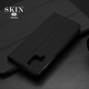 Husa Flip Tip Carte DuxDucis Skin Pro pentru Samsung Galaxy A22 4G , Neagra