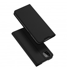 Husa Flip Tip Carte DuxDucis Skin Pro pentru Samsung Galaxy A22 5G , Neagra