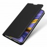 Husa Flip Tip Carte DuxDucis Skin Pro pentru Samsung Galaxy A51 , Neagra