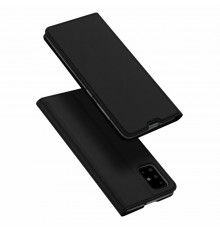 Husa Flip Tip Carte DuxDucis Skin Pro pentru Samsung Galaxy A71 , Neagra