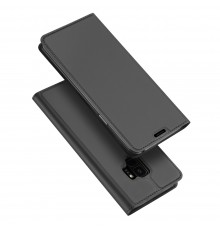 Husa Flip Tip Carte DuxDucis Skin Pro pentru Samsung Galaxy S9 , Neagra