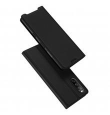 Husa Flip Tip Carte DuxDucis Skin Pro pentru Sony Xperia 10 III , Neagra