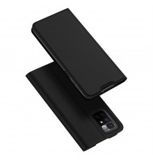 Husa Flip Tip Carte DuxDucis Skin Pro pentru Xiaomi Redmi 10 , Neagra