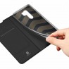 Husa Flip Tip Carte DuxDucis Skin Pro pentru Xiaomi Redmi 9 , Neagra