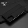 Husa Flip Tip Carte DuxDucis Skin Pro pentru Xiaomi Redmi Note 10 / Note 10S , Neagra